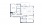 Small Batch - 2 bedroom floorplan layout with 2 baths and 910 square feet.