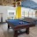 resident lounge with billiards table